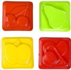 Набор песочный Ягодка 4 формочки