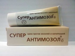 Крем для ног супер антимозолин против мозолей и натоптышей 100 г