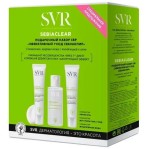 Набор, SVR (СВР) 75 мл + 40 мл + 40 мл Эффективный уход Себиаклир мицеллярная вода + гель актив + гель-уход матирующий поросужающий