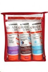 Набор Nicole Laboratory Оранж Слим №8 крем-скраб + крио-сыворотка + крем-гель сжигатель жира 200 мл + 200 мл + 200 мл