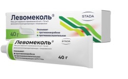 Левомеколь мазь д/наружн. прим. 40 мг/г+7.5 мг/г 40 г 1 шт.