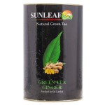 Чай зеленый, Sunleaf (Санлиф) 75 г 1 шт с имбирем жестяная банка