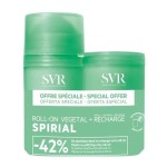 Набор, SVR (СВР) 50 мл + 50 мл дезодорант Спириал растительный шариковый + сменный блок
