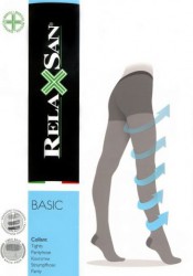 Колготки компрессионные Relaxsan Бейсик 18-22мм рт.ст. р. 4 телесные 140 den