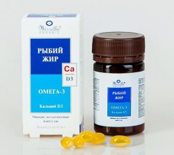 Рыбий жир Mirrolla organic Омега-3 Кальций Д3 50 шт. капс. жев. 0.54 г